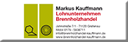 Markus Kauffmann Brennholz<br>  Grafenau